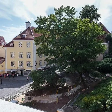 Lägenhet Luxury Penthouse With Terrace & Sauna In Old Town