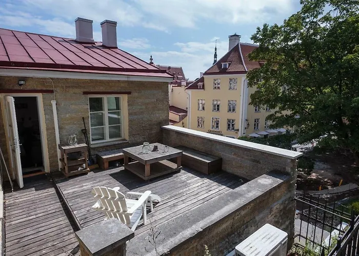 Luxury Penthouse With Terrace & Sauna In Old Town * Tallinn